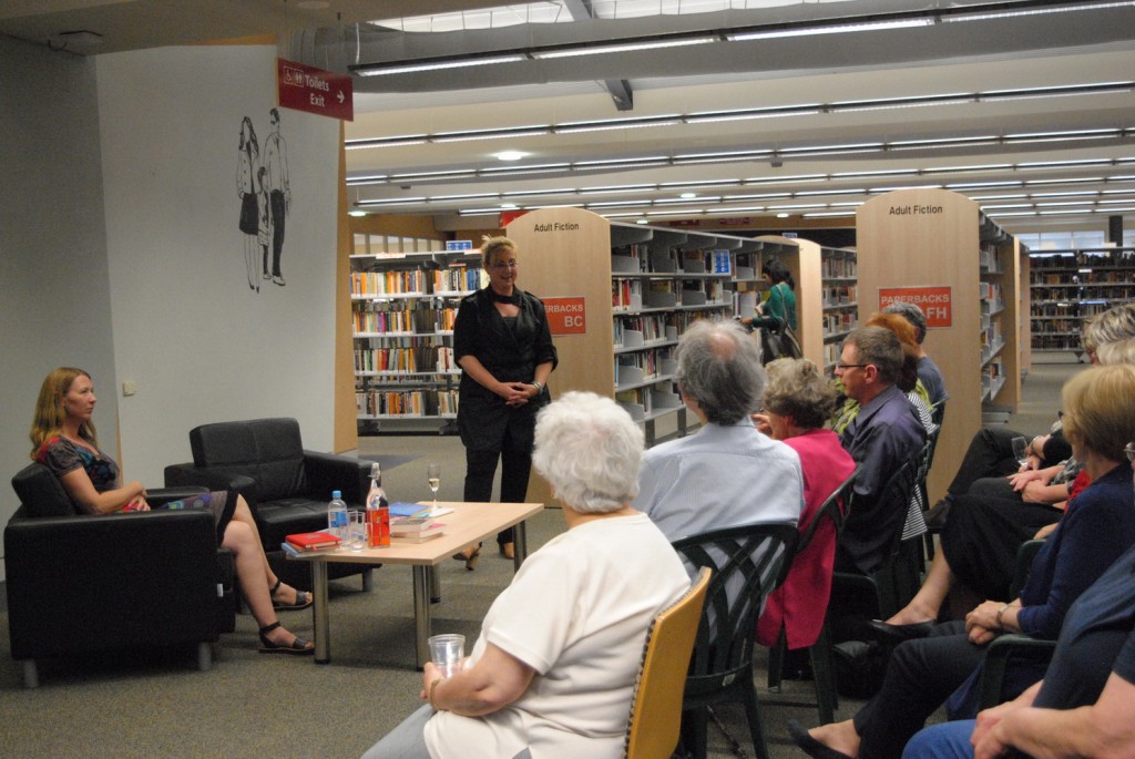 Q&A at the Burnside Library